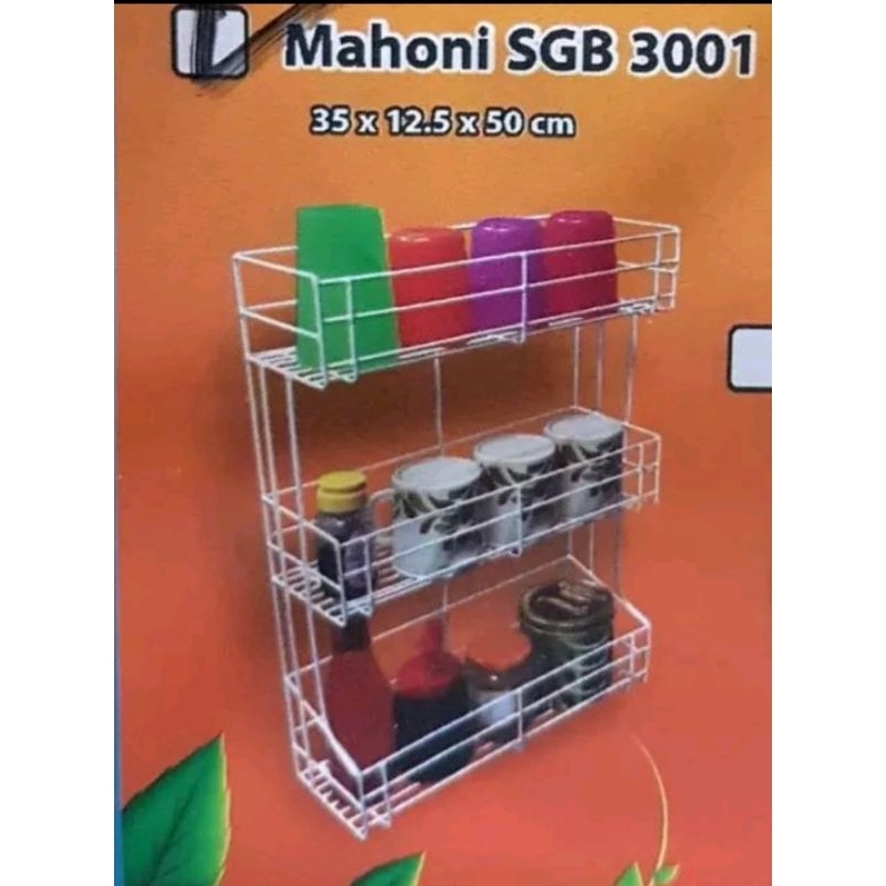 Rak Kawat Serbaguna / Rak Kamar Mandi / Rak 3 Susun