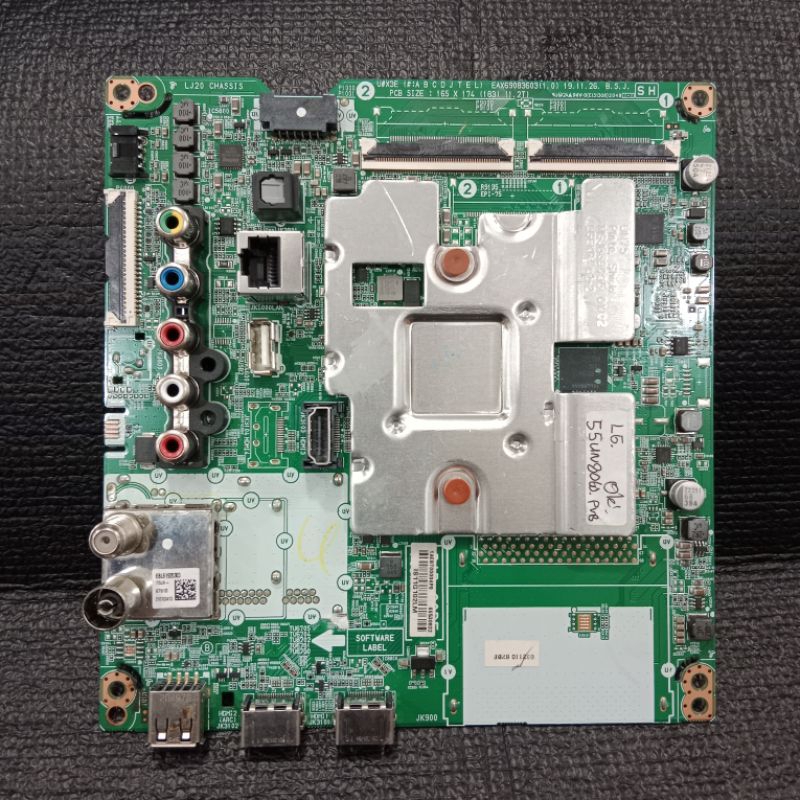 LG 55UN8060PVB SECOND - MB ORI TV LG - MB SMART TV ORI LG - MAINBOARD - MOTHERBOARD - MENBOARD - MOB