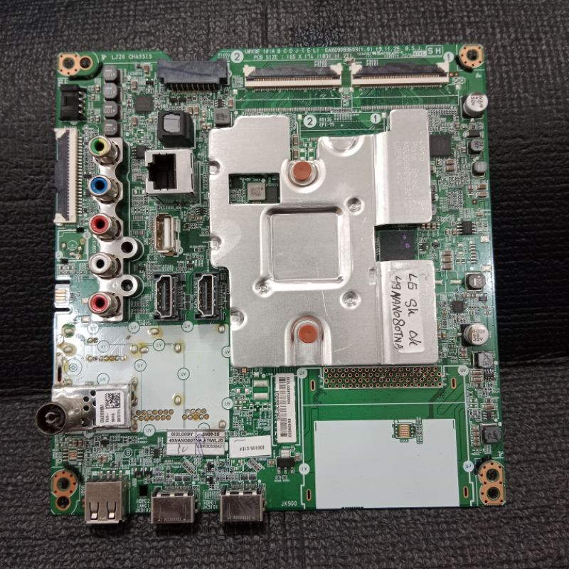 LG 49NANO80TNA SECOND - MB ORI TV LG - MB SMART TV LG ORI - MAINBOARD - MOTHERBOARD - MENBOARD - MOB