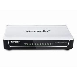 Switch Hub Tenda S16 16 Port Desktop Switch Lan Internet 16p RJ45 Link