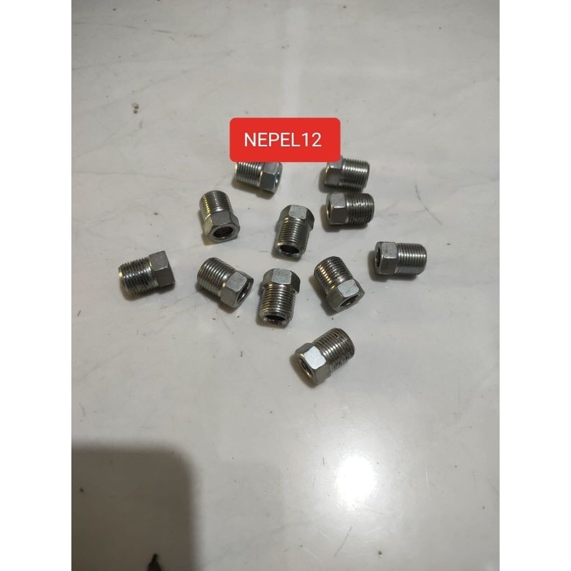 NEPEL PIPA SELANG KOPLING NEPEL 12 (6MM) ORIGINAL