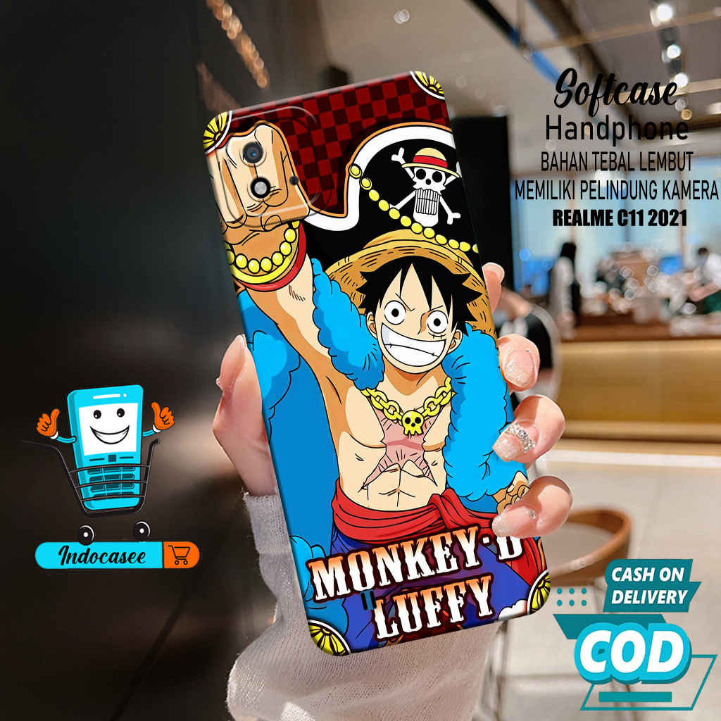 Case Hp Softcase Pro Camera REALME C11 2021 - Softcase REALME C11 2021 - Kesing Hp REALME C11 2021 -