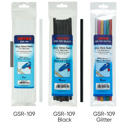 

Glue Stick Refill Lem Bakar Isi Lem Tembak Joyko GSR-109~113 6 PCS