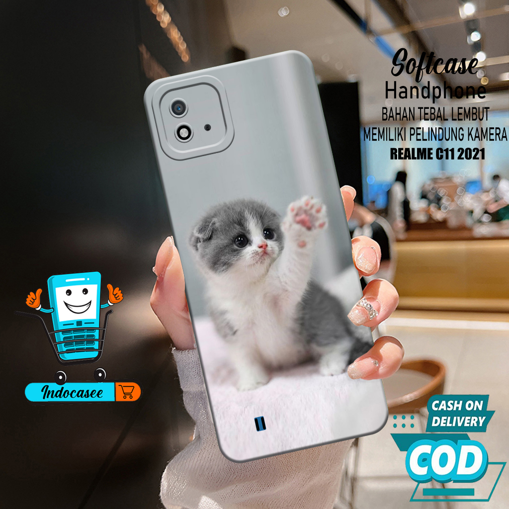 Case Hp Softcase Pro Camera REALME C11 2021 - Softcase REALME C11 2021 - Kesing Hp REALME C11 2021 -