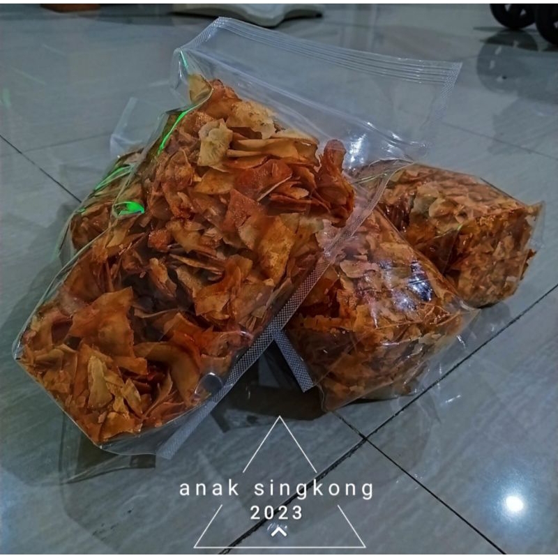 

Keripik Singkong Balado pedas 450 gr