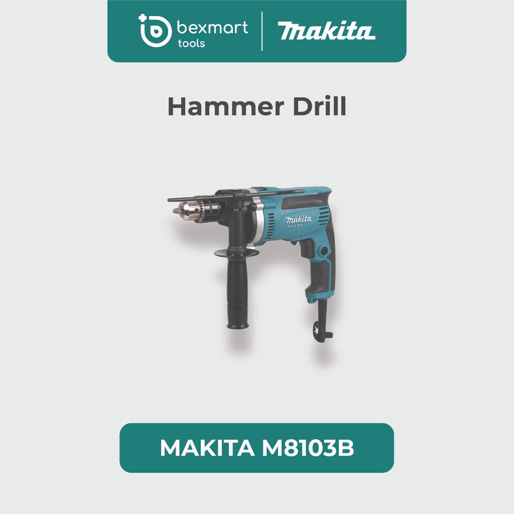 Makita M8103B Mesin Bor Tembok Beton Listrik Impact Drill