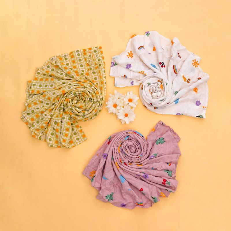 Mukena Anak Rayon Murah - Mukena Anak Rayon Motif - Mukena Anak Balita - Mecca Prayer Set