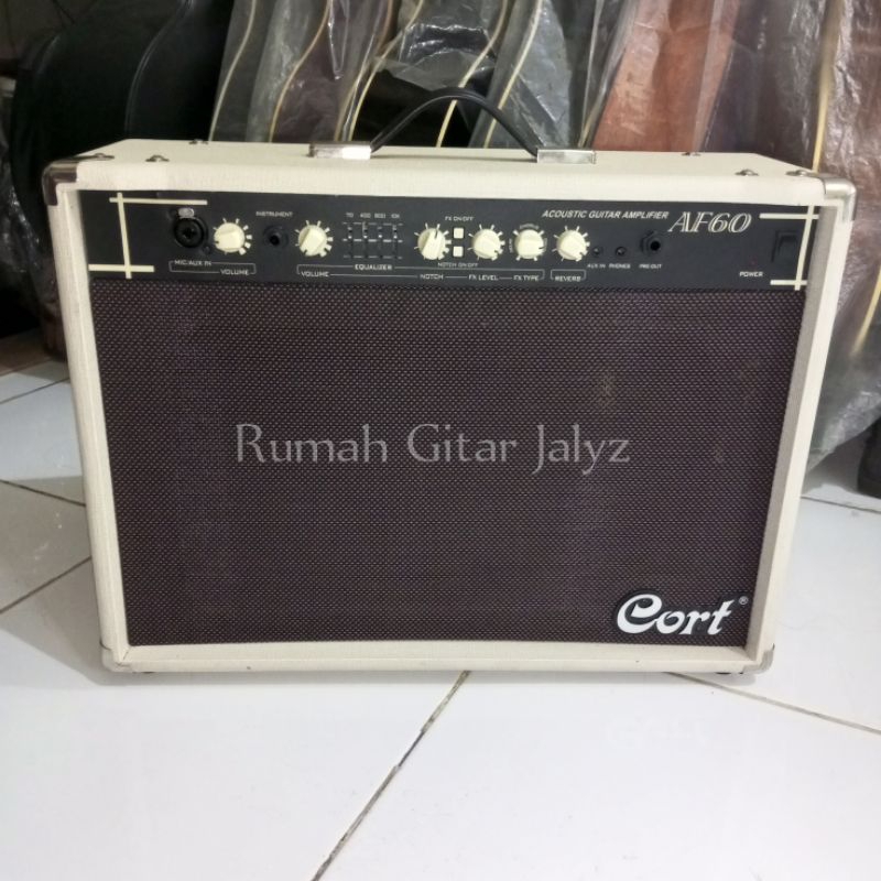 ampli gitar akustik cort af60 original