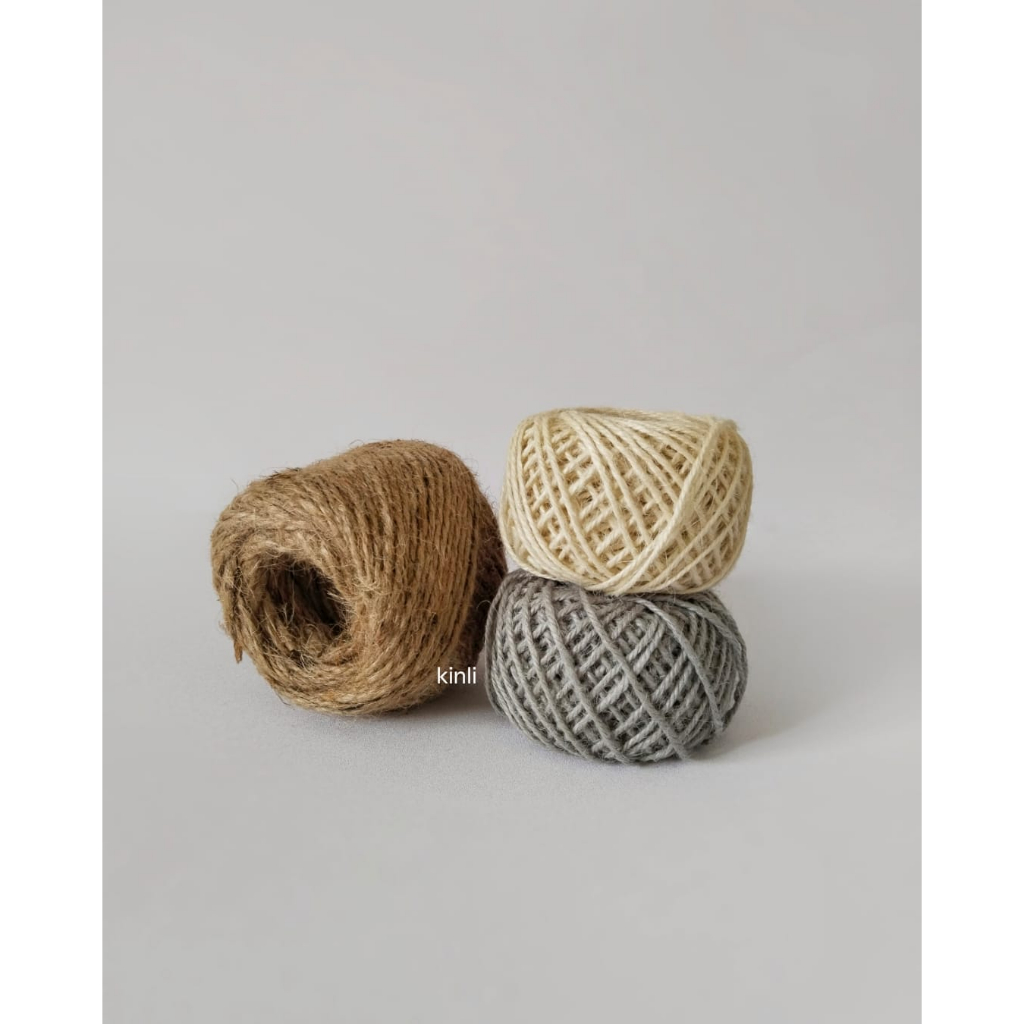 

natural rope roll tali rami tali goni gulung ramah lingkungan