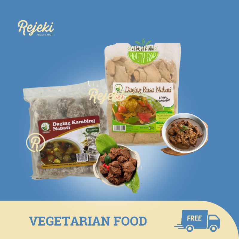 

Vegood Daging Kambing / Rusa Vegetarian 450gr - Rejeki Frozen Mart