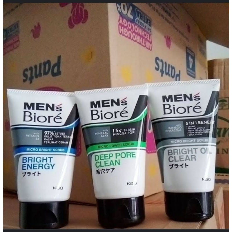 Mens Biore Facial Foam