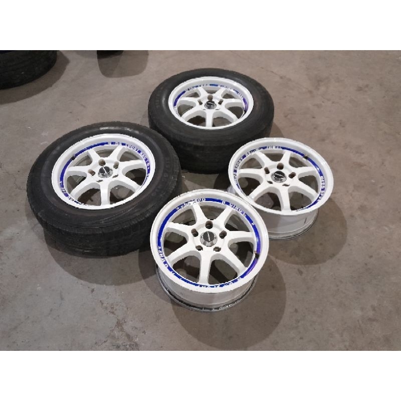 velg mobip bekas ring 16 lubang 5x114 ban bonus
