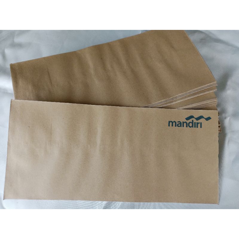 

AMPLOP BANK MANDIRI 50 pcs