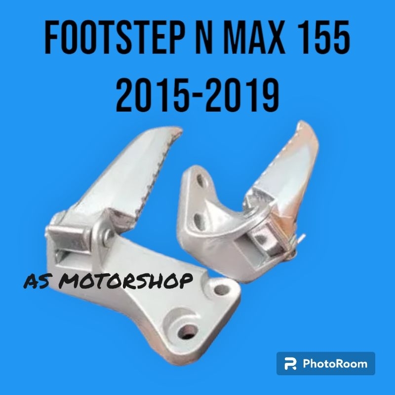 POSTEP FOOTSTEP BOSTEP POWER PIJAKAN KAKI BELAKANG NMAX N MAX 155 TAHUN 2015 2016 2017 2018 2019