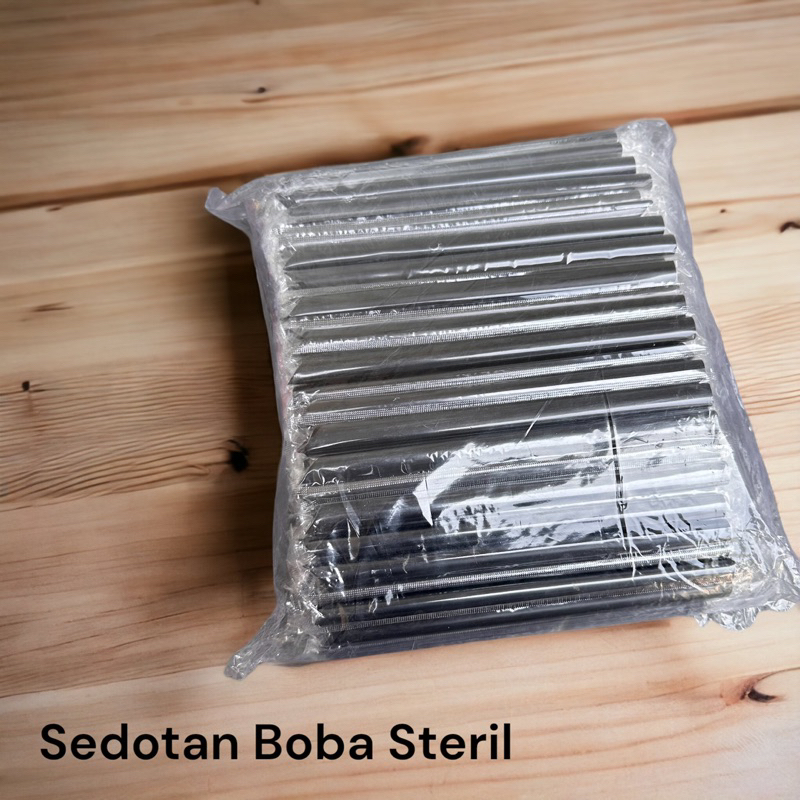 Sedotan Boba Steril/Sedotan Steril
