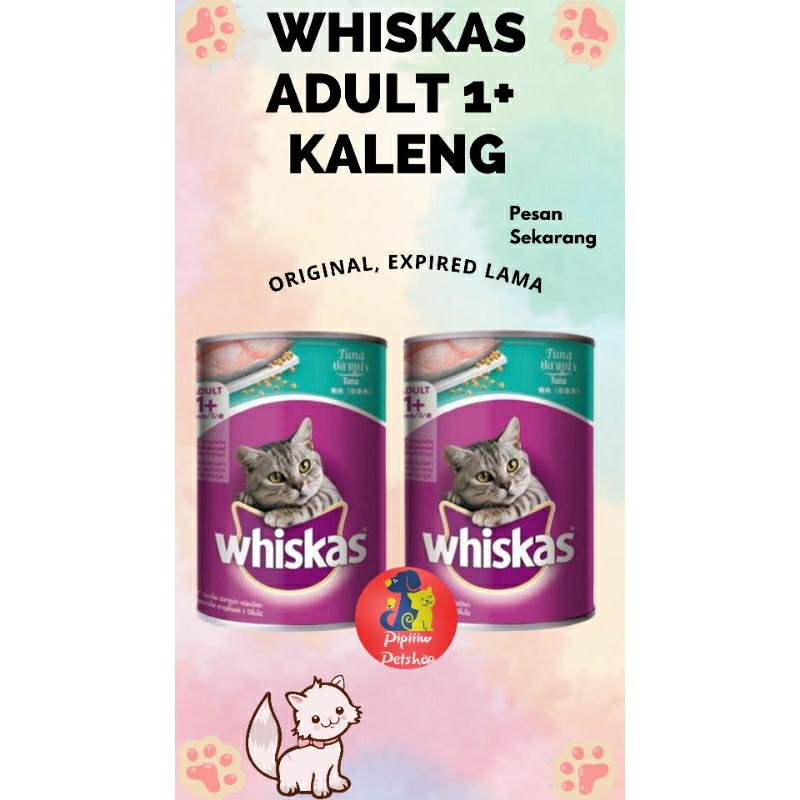 WHISKAS KALENG TUNA 400 GR