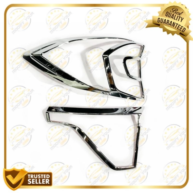 Garnis Lampu Belakang Stoplamp Honda BRV 2016 Chrome