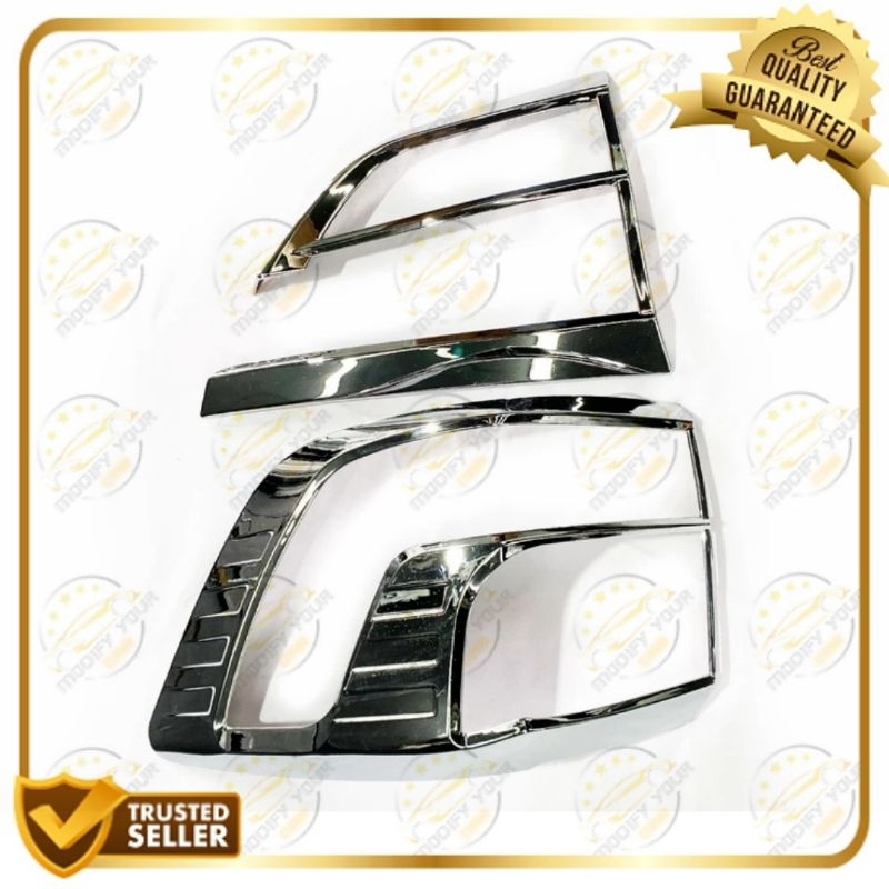 Garnis Lampu Belakang Stoplamp Wuling Confero 2018 Chrome