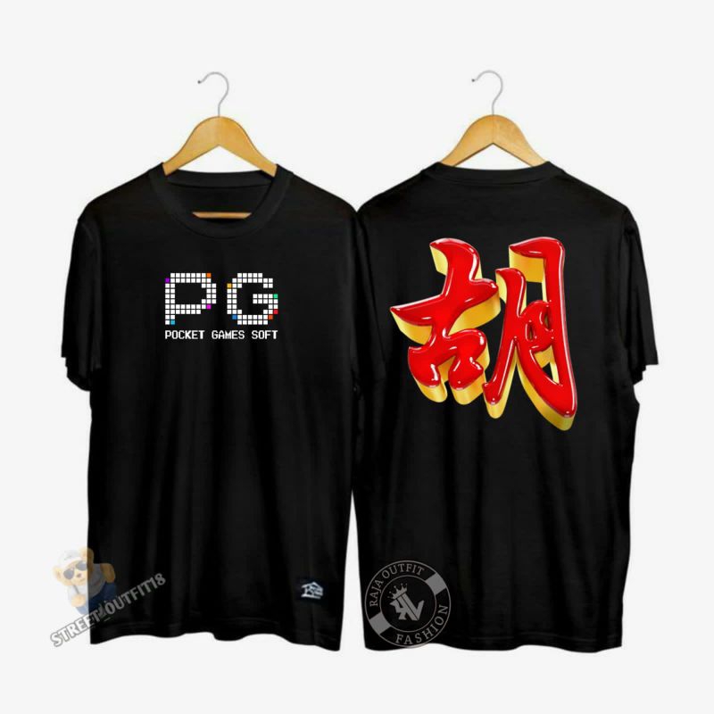 kaos distro T-shirt baju pakaian game slot Mahjong ways cewe/cowo/pria/wanita