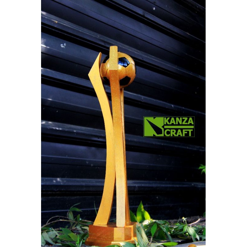 Piala kayu futsal/sepak bola