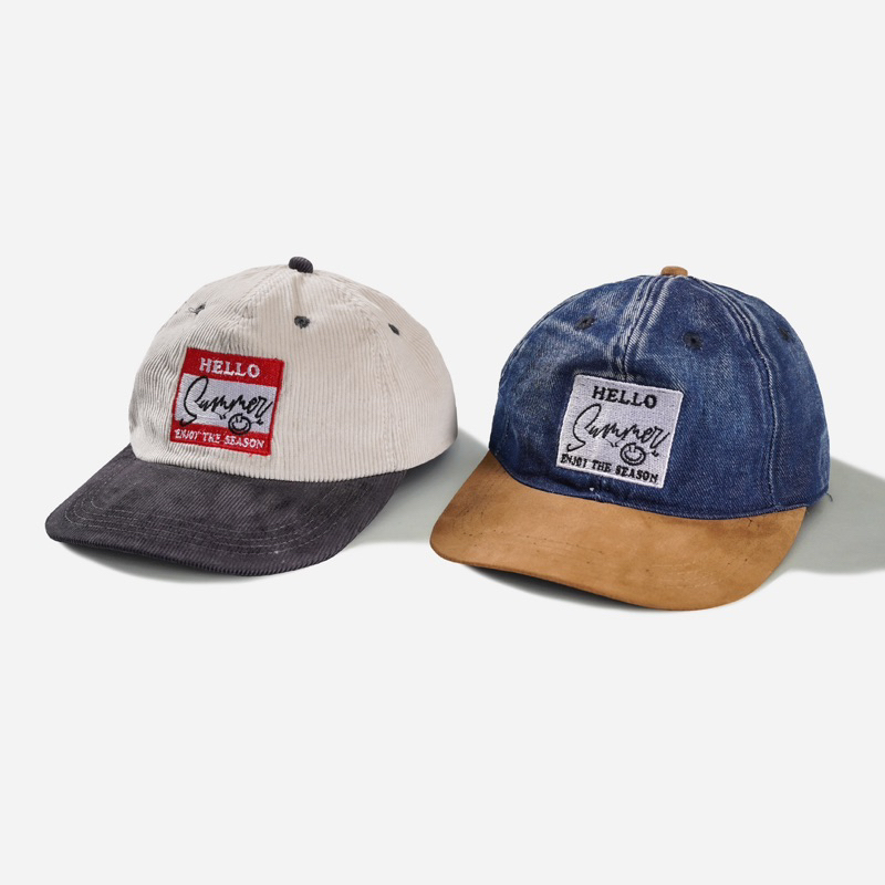 Topi 6 Panel Distro Motif Kombinasi // Bordir TNA