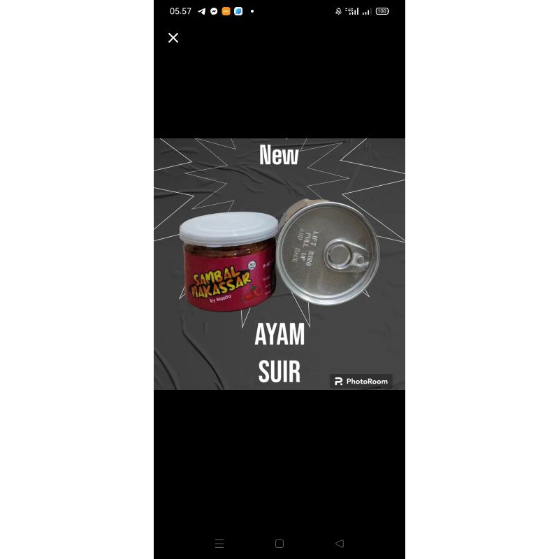 

sambal ayam suir