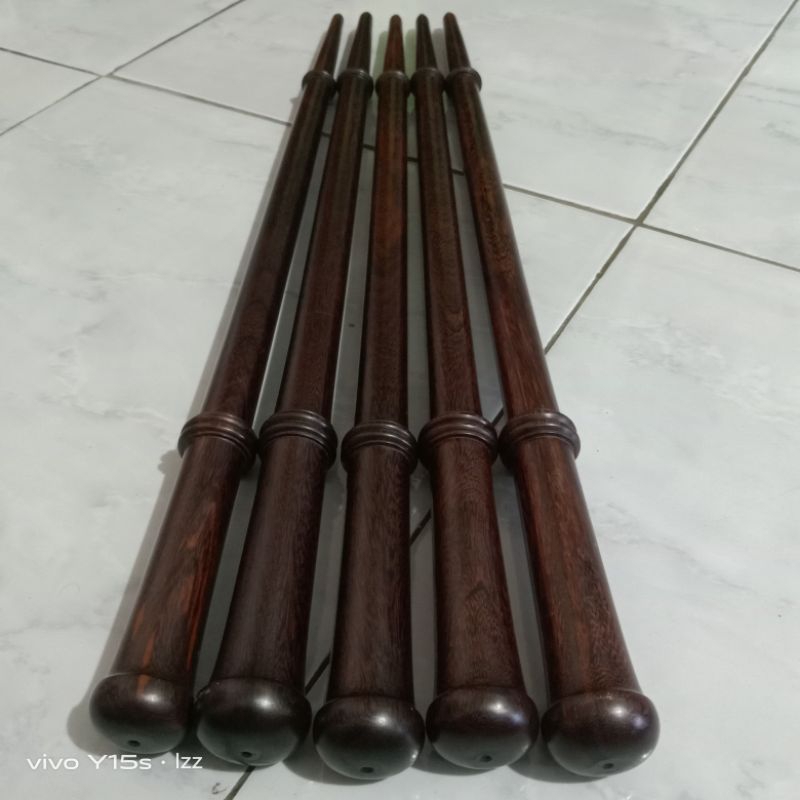 Tongkat komando TNI Polri galih asem panjang ±60 cm