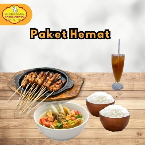 

Thesz Mendo - Paket Hemat Sate Kambing Muda Khas Tegal