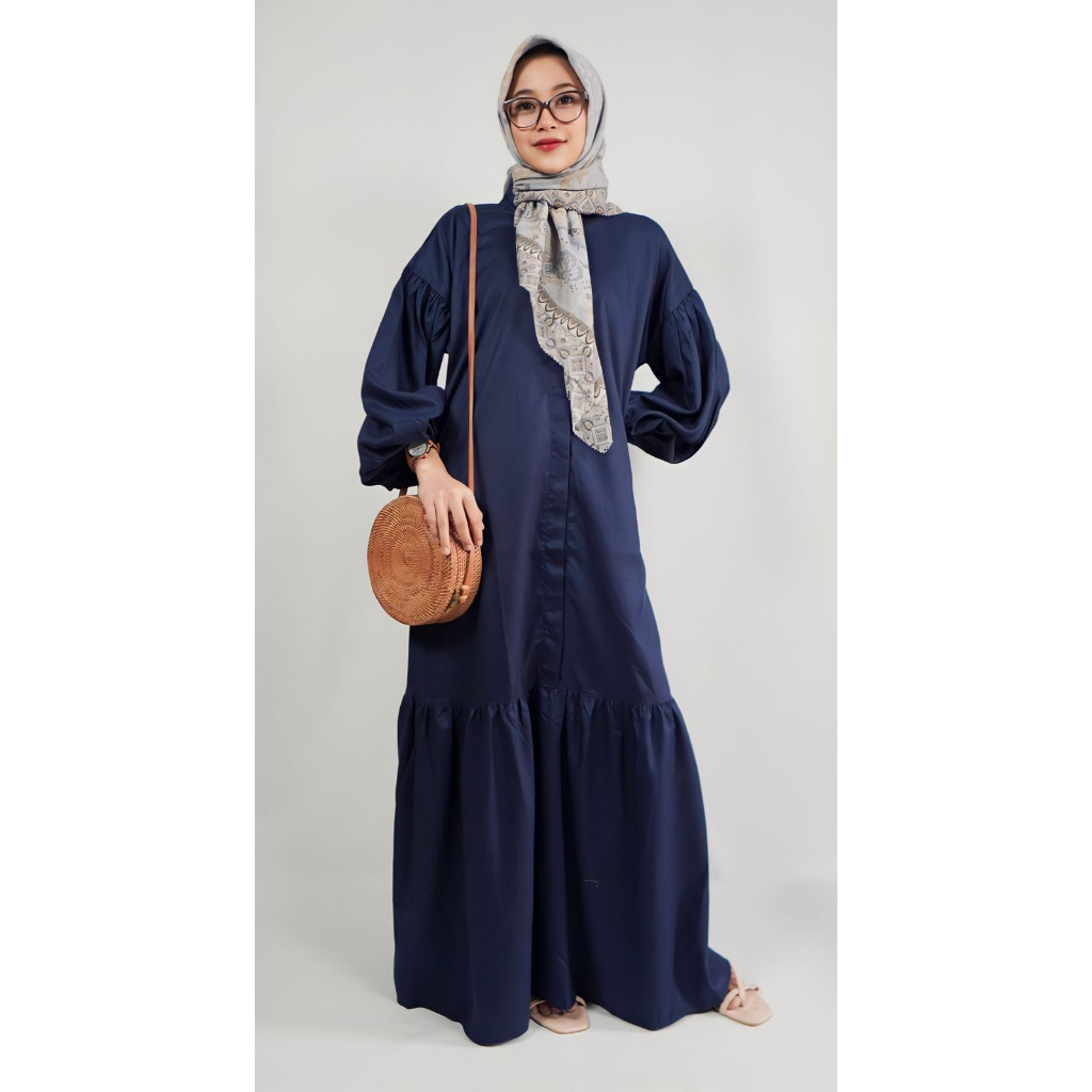 Gamis wanita | Long Dress | Rampel Satu | GEGE BOUTIQUE