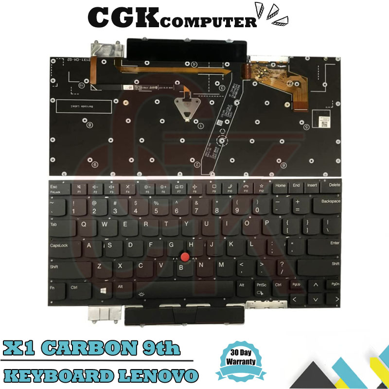 Keyboard Laptop Lenovo ThinkPad X1 Carbon 9th Gen 2021 20XX Backlight