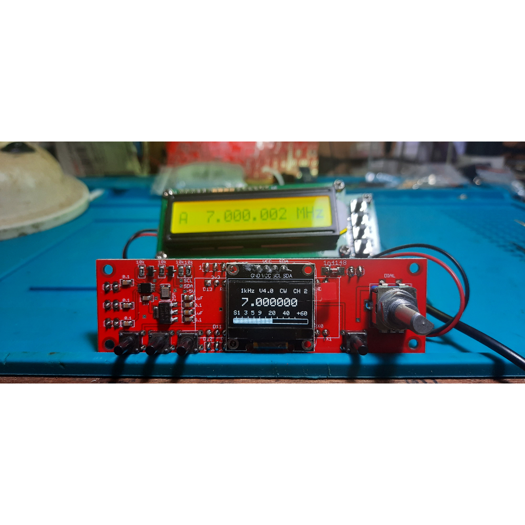 SI5351 VFO DDS oled 0.96 inch HF band