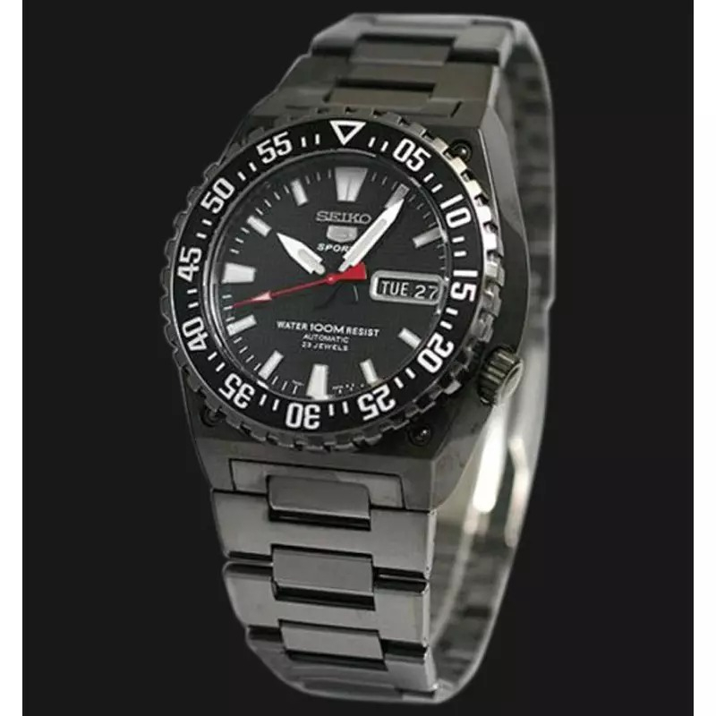 Jam Tangan Pria Seiko 5 SNZD73K1 Black Automatic Terbaru Original