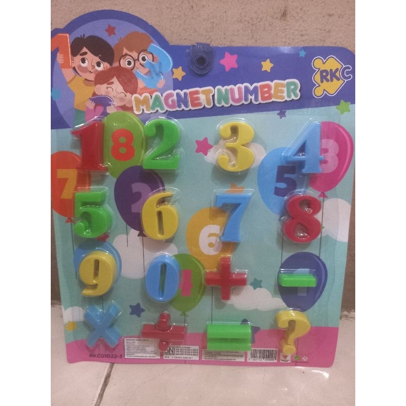 Magnet Angka