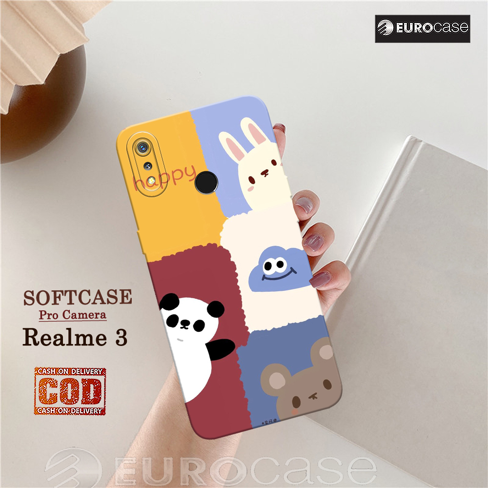 Casing Hp Realme 3 - Fashion Case Kartun - Soft Case Hp Realme 3 - Kesing Hp - Softcase  - Cover Hp 