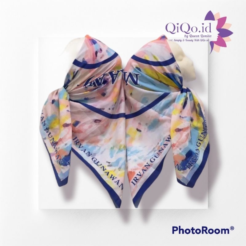 Replika kw baniescoop voal motif baniescoop denay