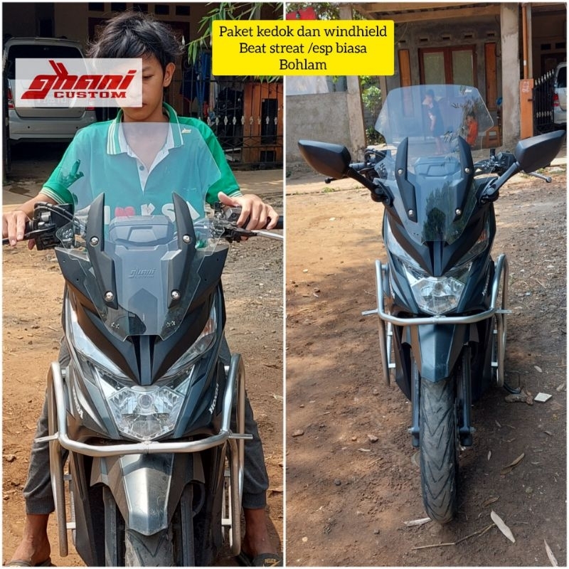 Kedok Honda BEAT ESP / streat by ghanicustom 100%PNP