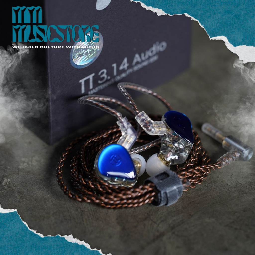 Phi Pi 3.14 audio IEM dual driver PLIISEN121 in ear monitor ORIGINAL