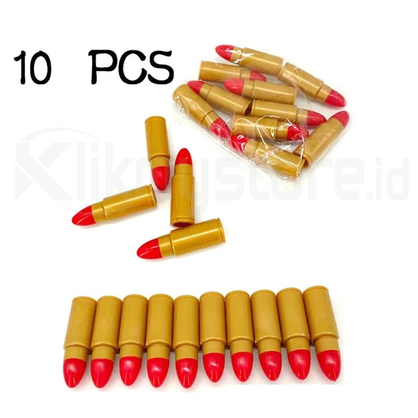 Mainan Peluru Plastik Awm 10pcs