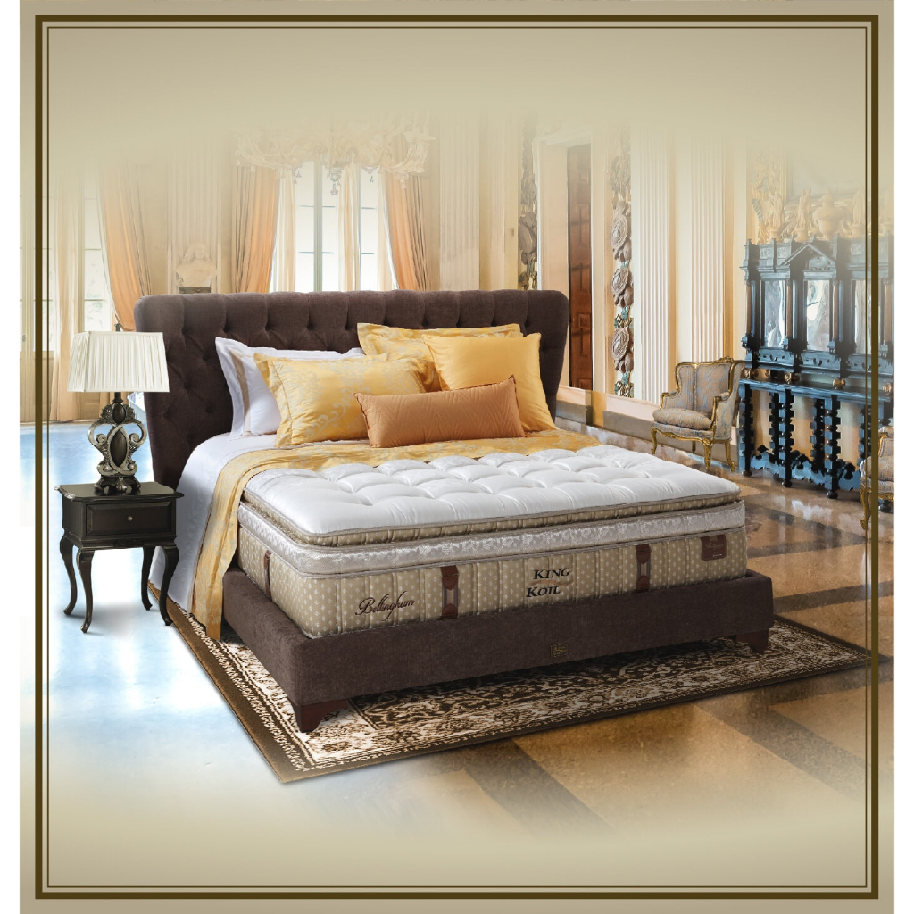 Mattrass | Kasur KING KOIL Original Type BELLINGHAM 43 CM, Medium, Merk KingKoil, Prestigious Collec