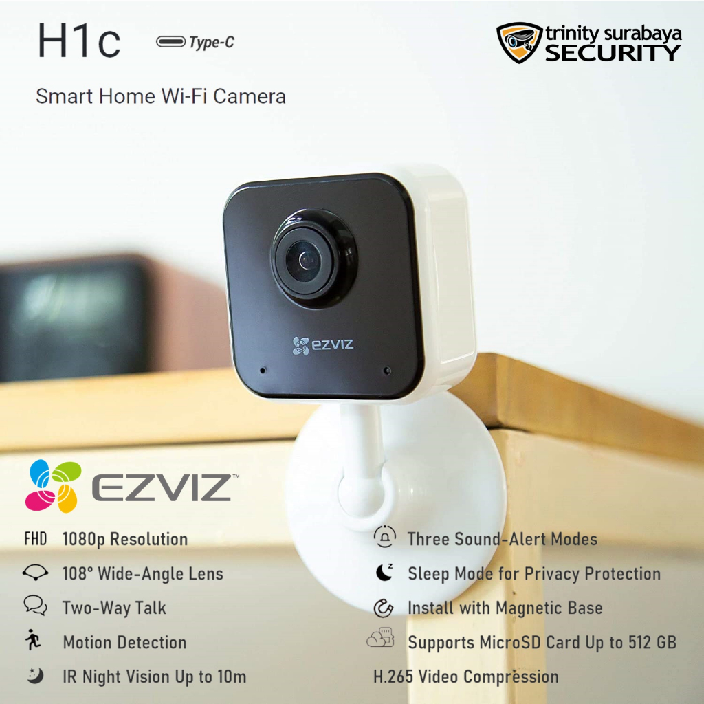 EZVIZ H1C Indoor Wifi Camera Cctv