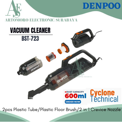 [ASBY] DENPOO Vacuum Cleaner Handheld Penghisap Debu Sofa 14KPA - BST 723