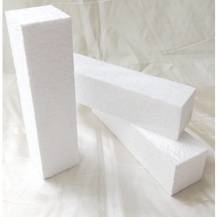 

Busa Styrofoam paket 4 pcs 20 X 5 X 5 cm busa kering dekorasi buket uang