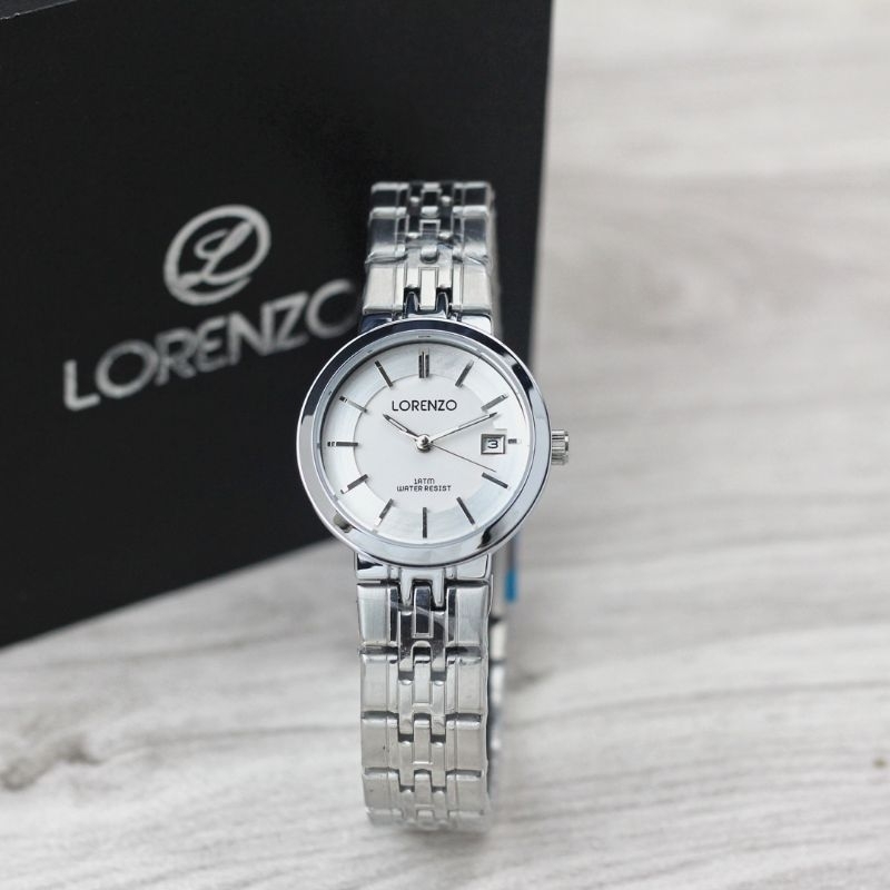 Jam Tangan wanita lorenzo 1071 free box