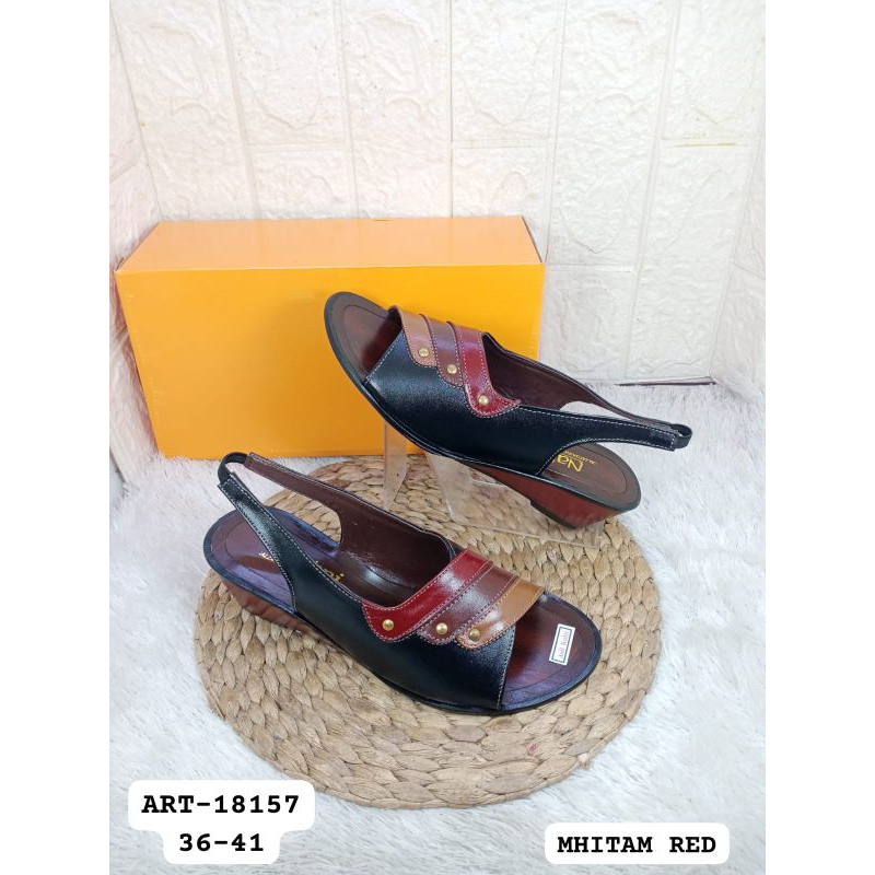 SANDAL KULIT ASLI WANITA NALINI 18157