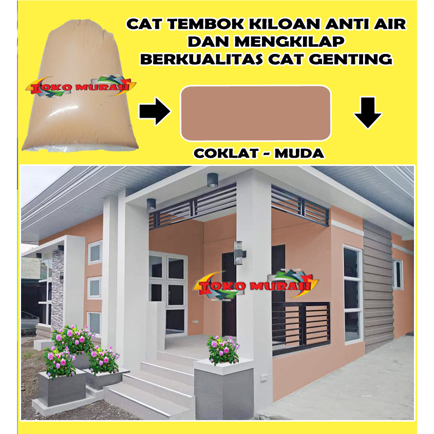 Cat Tembok Anti Air Dan Jamur / Cat Tembok Kiloan Mengkilap / Cat kiloan / Cat Tembok 1kg