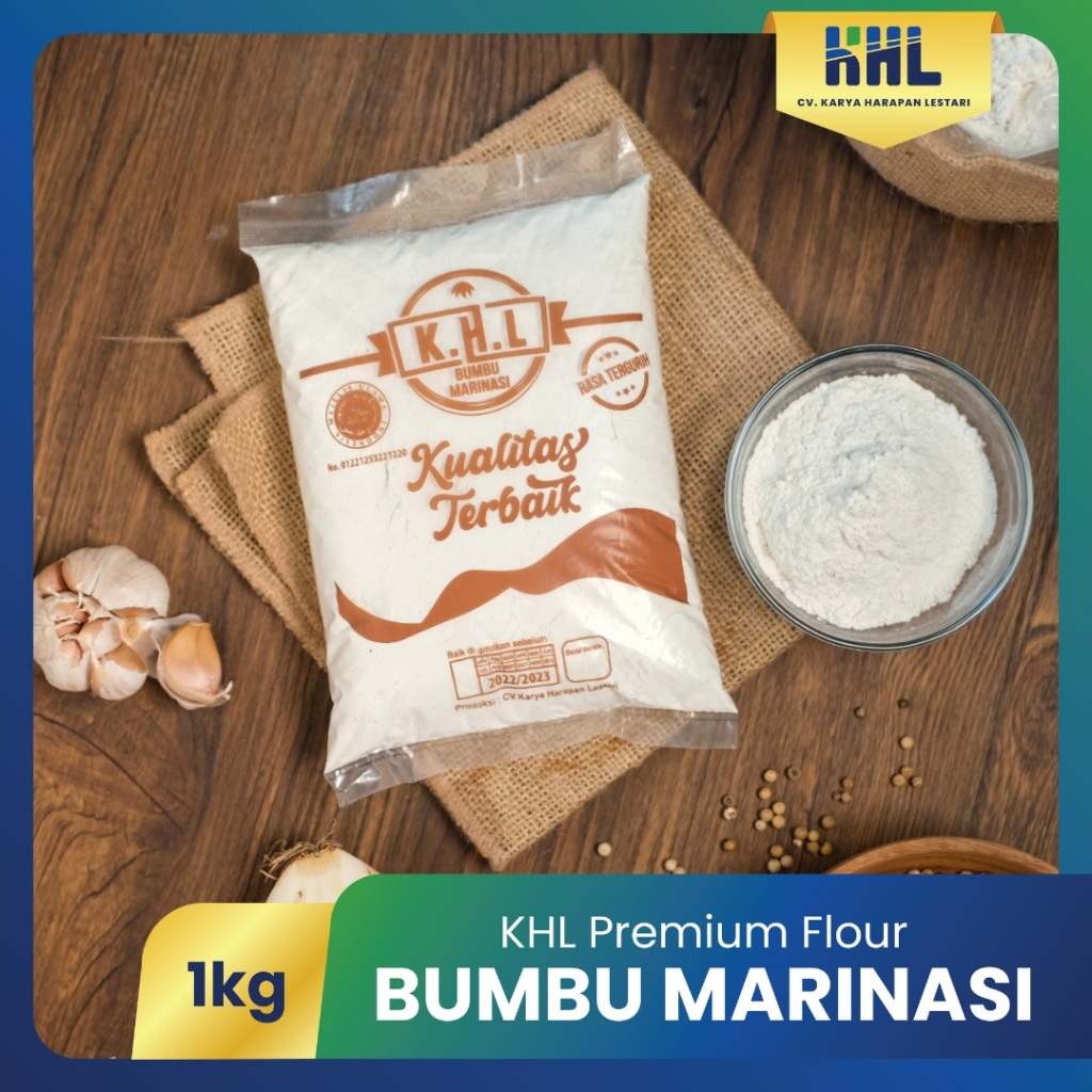 

1 Kg Tepung Marinasi Shihlin / Tepung Bumbu Marinasi / Tepung Biang / Tepung KHL / Tepung Shihlin / Bumbu Marinasi