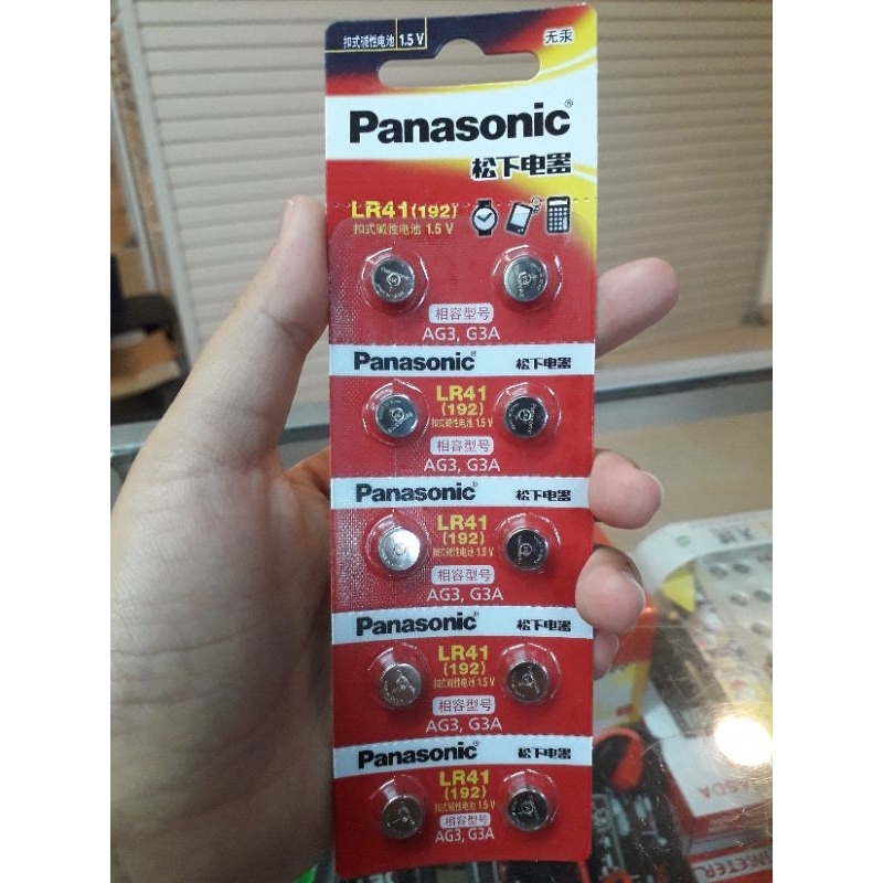 baterai Panasonic LR 41 isi 10