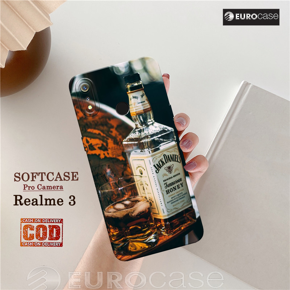 Casing Hp Realme 3 - Fashion Case Minuman - Soft Case Hp Realme 3 - Kesing Hp - Softcase  - Cover Hp