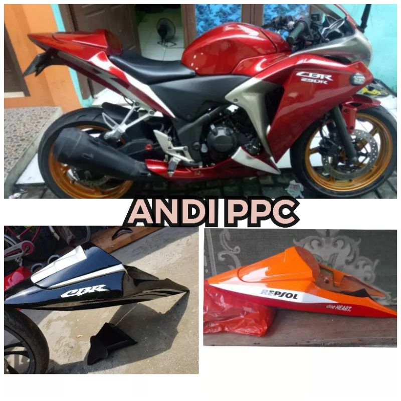 body belakang Honda CBR 250R Model cbr1000
