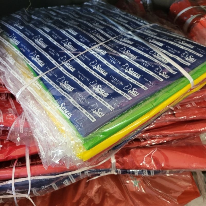 Kantong Kresek SOYA 55x85 Warna / Kresek 55x85 / Plastik Kresek 55cm